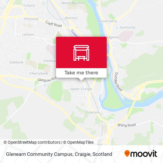 Glenearn Community Campus, Craigie map