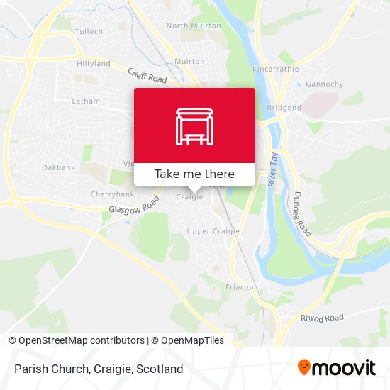 Parish Church, Craigie map