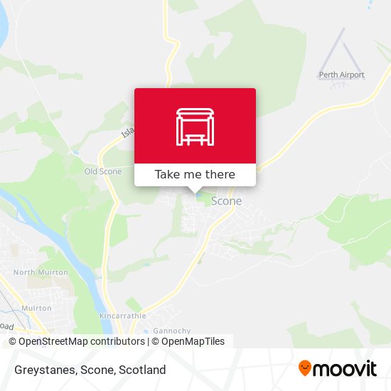 Greystanes, Scone map