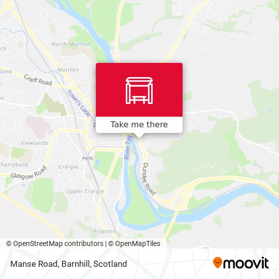 Manse Road, Barnhill map