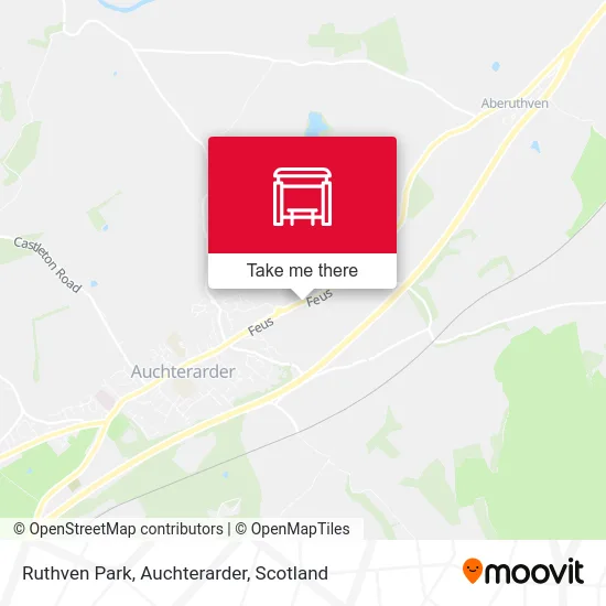Ruthven Park, Auchterarder map