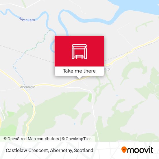 Castlelaw Crescent, Abernethy map