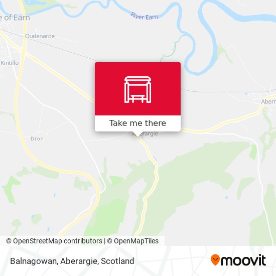 Balnagowan, Aberargie map