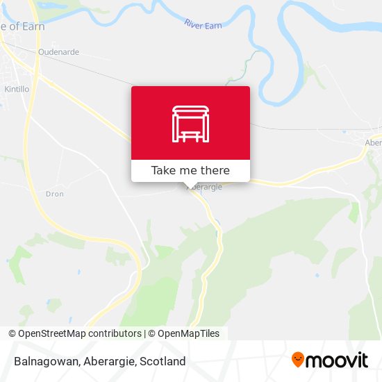 Balnagowan, Aberargie map