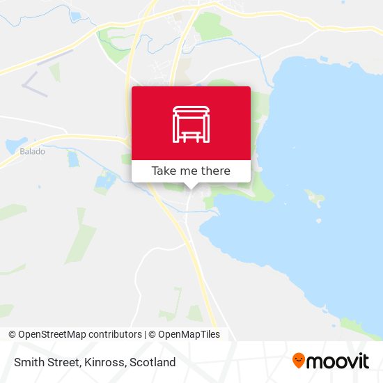 Smith Street, Kinross map