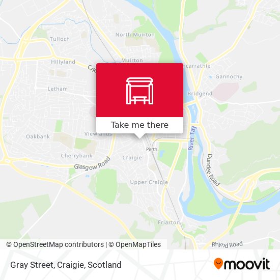 Gray Street, Craigie map
