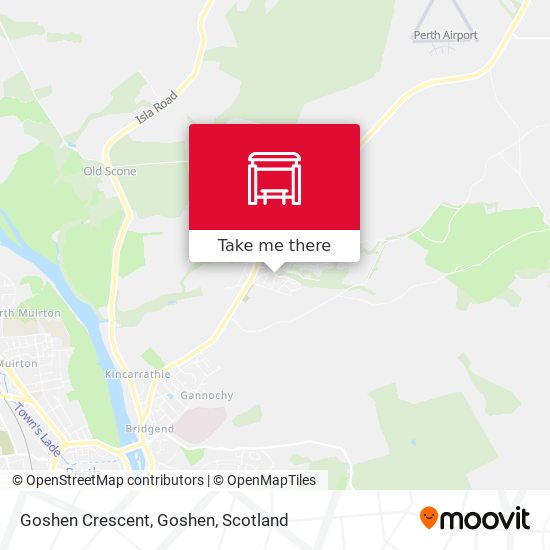 Goshen Crescent, Goshen map