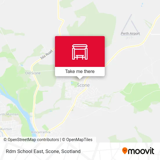 Rdm School East, Scone map