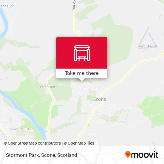Stormont Park, Scone map