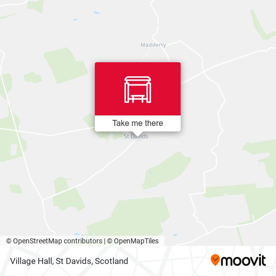 Village Hall, St Davids map