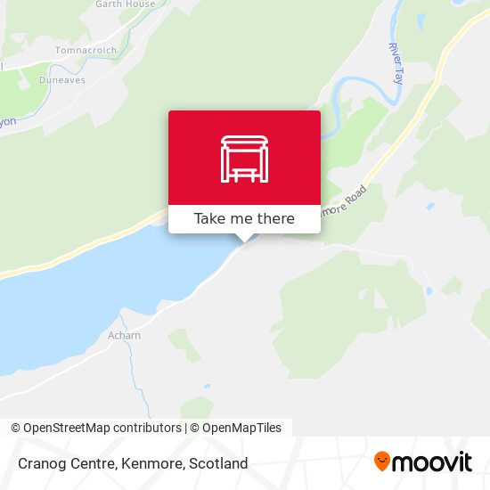 Cranog Centre, Kenmore map