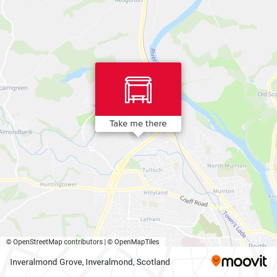 Inveralmond Grove, Inveralmond map