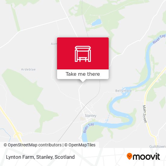 Lynton Farm, Stanley map