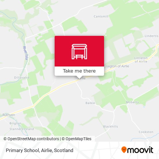 Primary School, Airlie map
