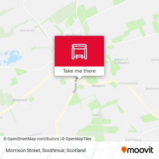Morrison Street, Southmuir map