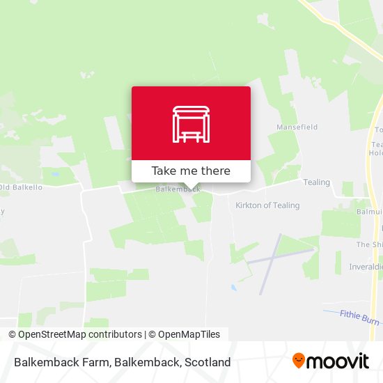 Balkemback Farm, Balkemback map