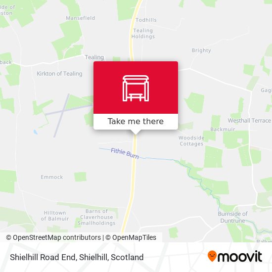 Shielhill Road End, Shielhill map