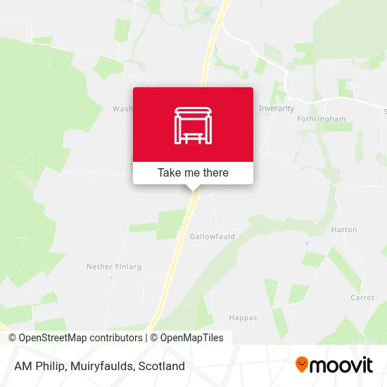 AM Philip, Muiryfaulds map