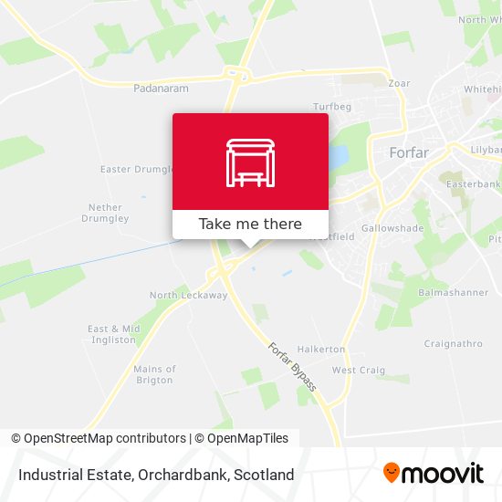 Industrial Estate, Orchardbank map
