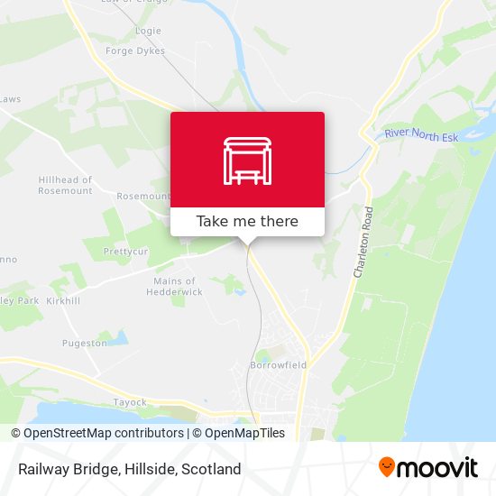 Railway Bridge, Hillside map