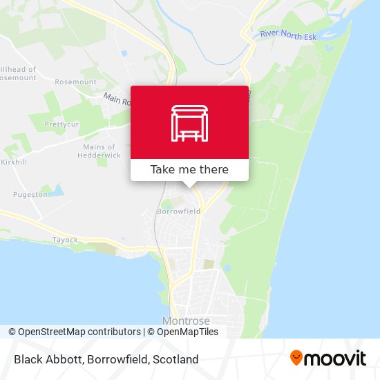 Black Abbott, Borrowfield map
