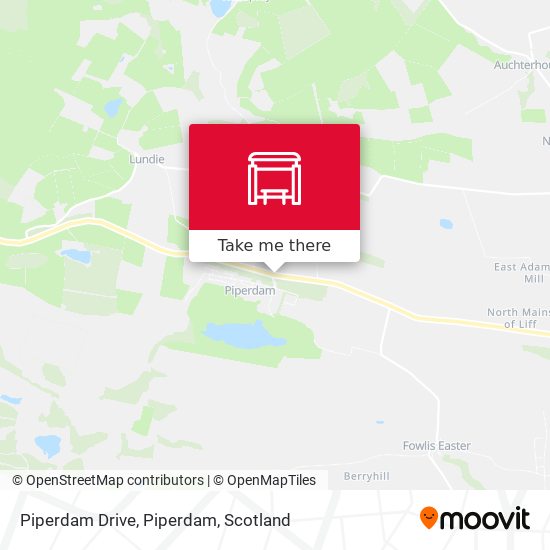 Piperdam Drive, Piperdam map