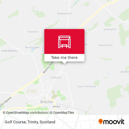 Golf Course, Trinity map