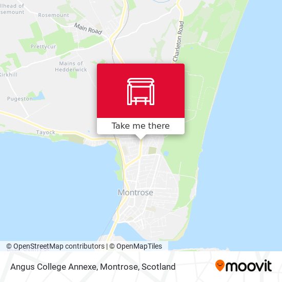 Angus College Annexe, Montrose map