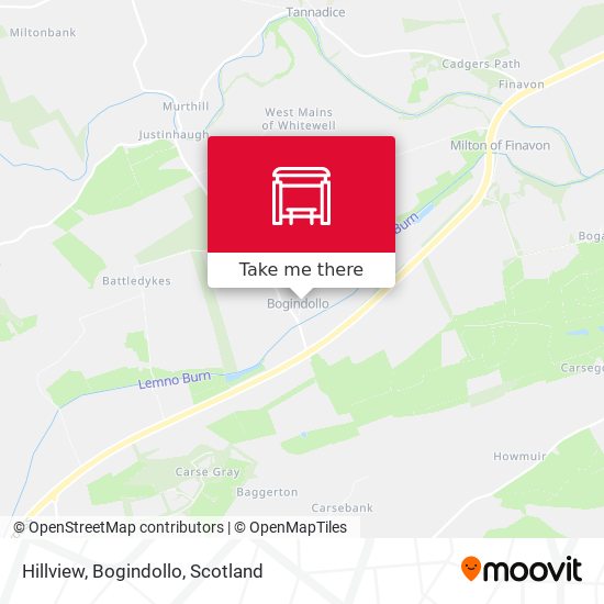 Hillview, Bogindollo map