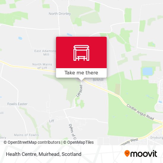 Health Centre, Muirhead map