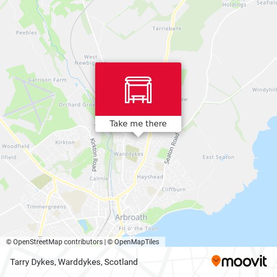 Tarry Dykes, Warddykes map