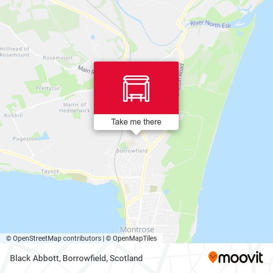 Black Abbott, Borrowfield map