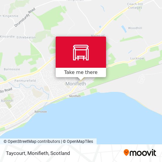 Taycourt, Monifieth map