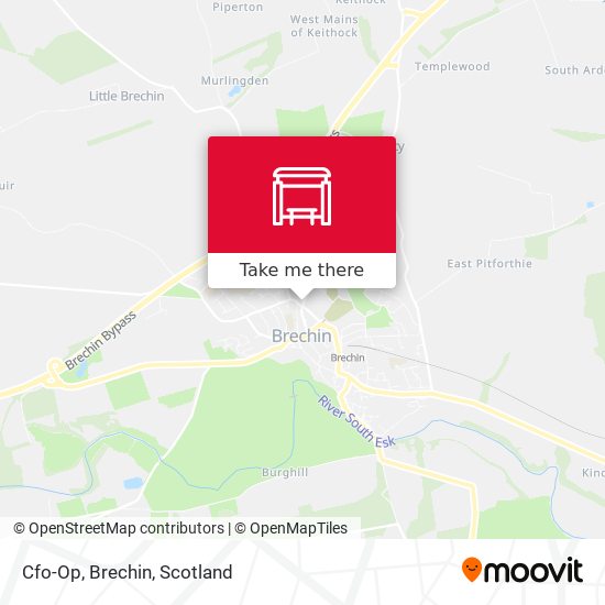 Cfo-Op, Brechin map