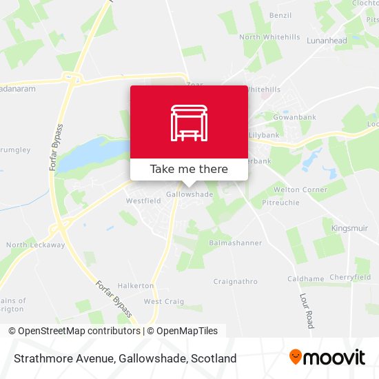 Strathmore Avenue, Gallowshade map