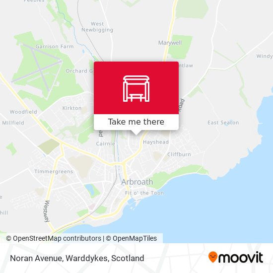 Noran Avenue, Warddykes map