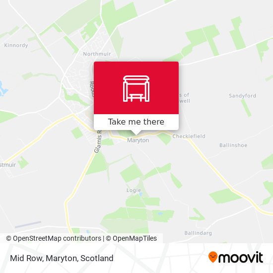 Mid Row, Maryton map