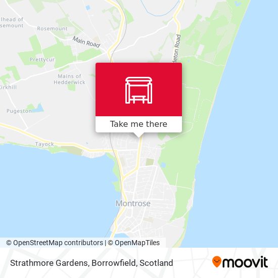 Strathmore Gardens, Borrowfield map