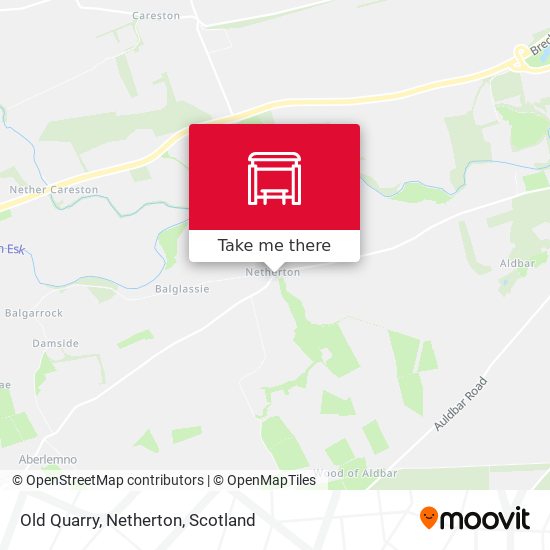 Old Quarry, Netherton map