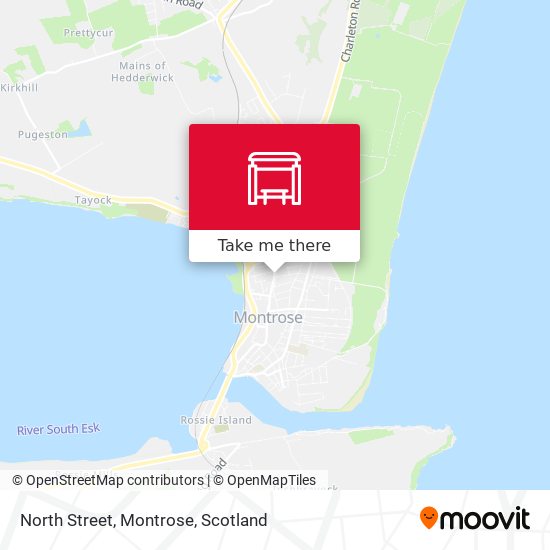 North Street, Montrose map