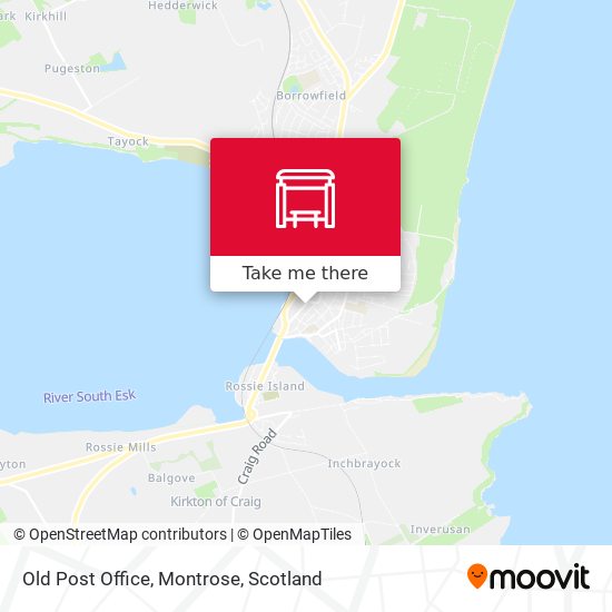 Old Post Office, Montrose map