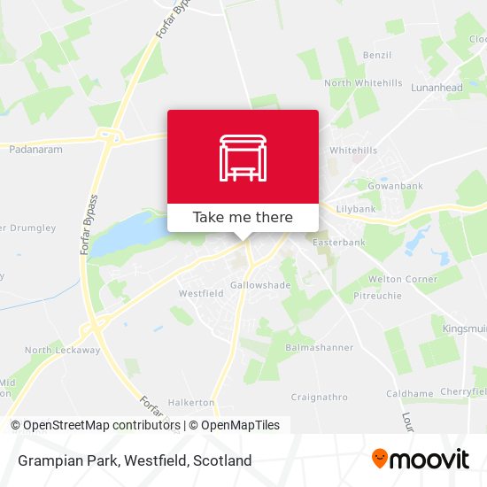 Grampian Park, Westfield map