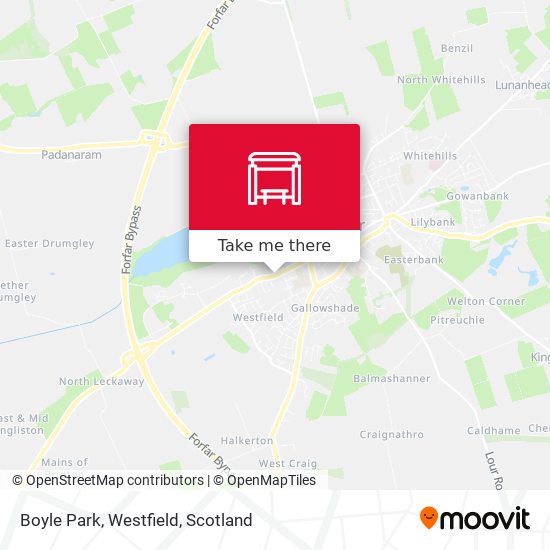 Boyle Park, Westfield map