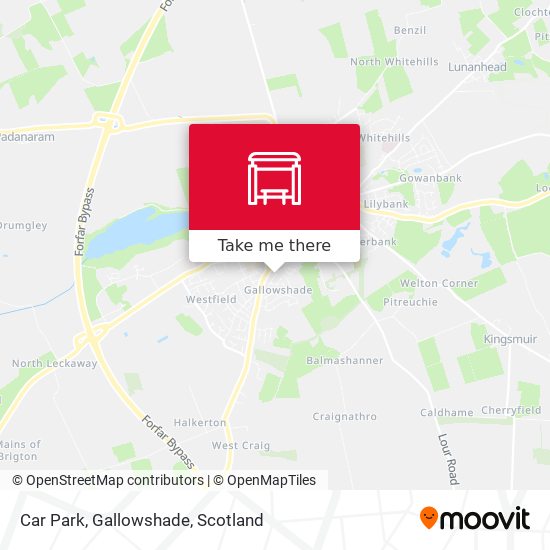 Car Park, Gallowshade map