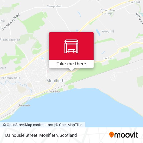 Dalhousie Street, Monifieth map