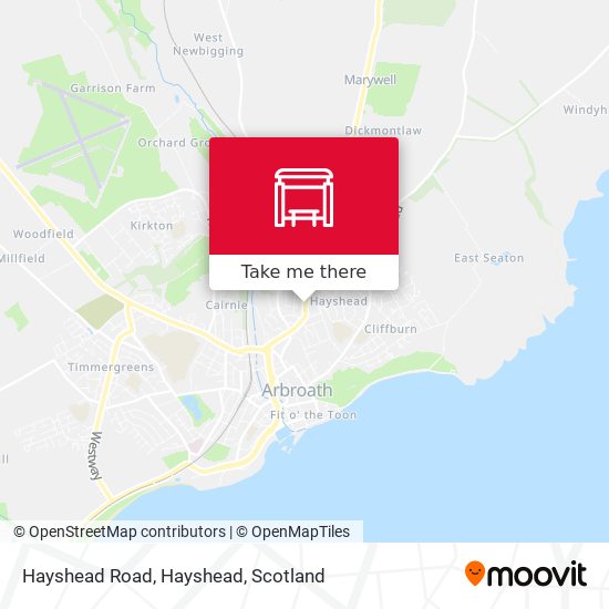 Hayshead Road, Hayshead map