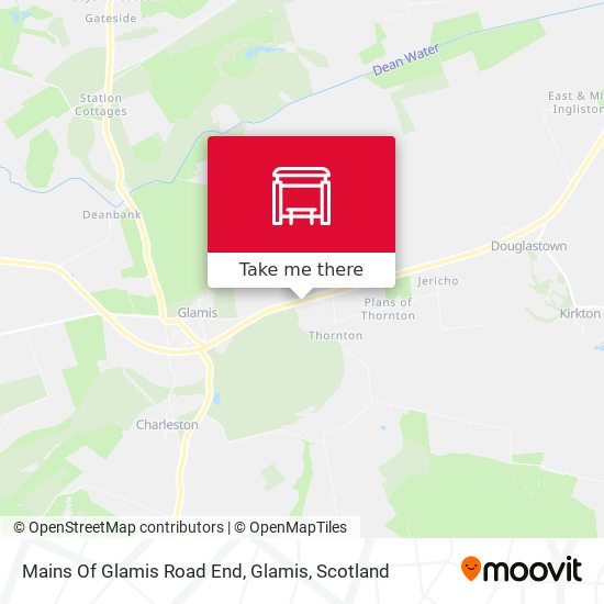 Mains Of Glamis Road End, Glamis map