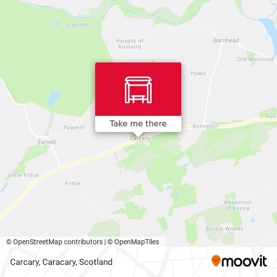 Carcary, Caracary map