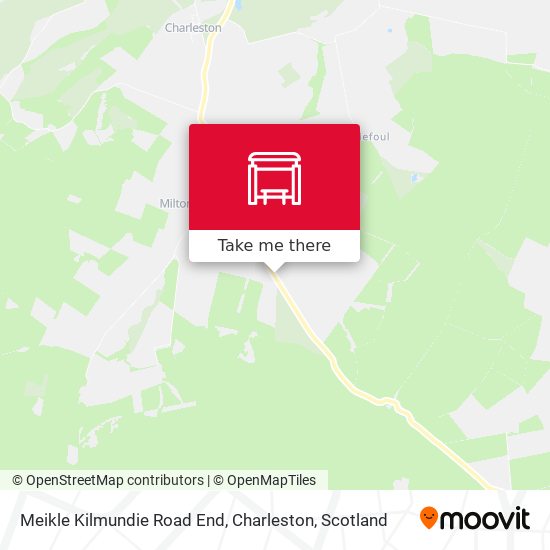 Meikle Kilmundie Road End, Charleston map