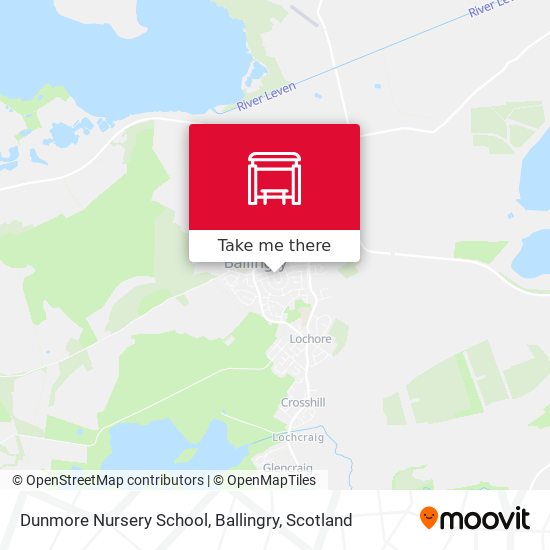 Dunmore Nursery School, Ballingry map